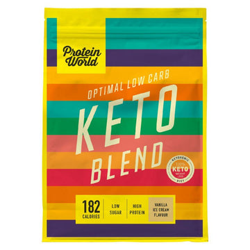Keto Protein Shake Powder Vanilla Ice Cream - 520G